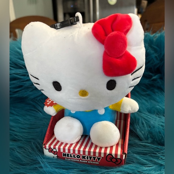 NWT Hello Kitty plush Bluetooth speaker. Rechargeable. Girlhoodcore, Bubblegum - Picture 1 of 6